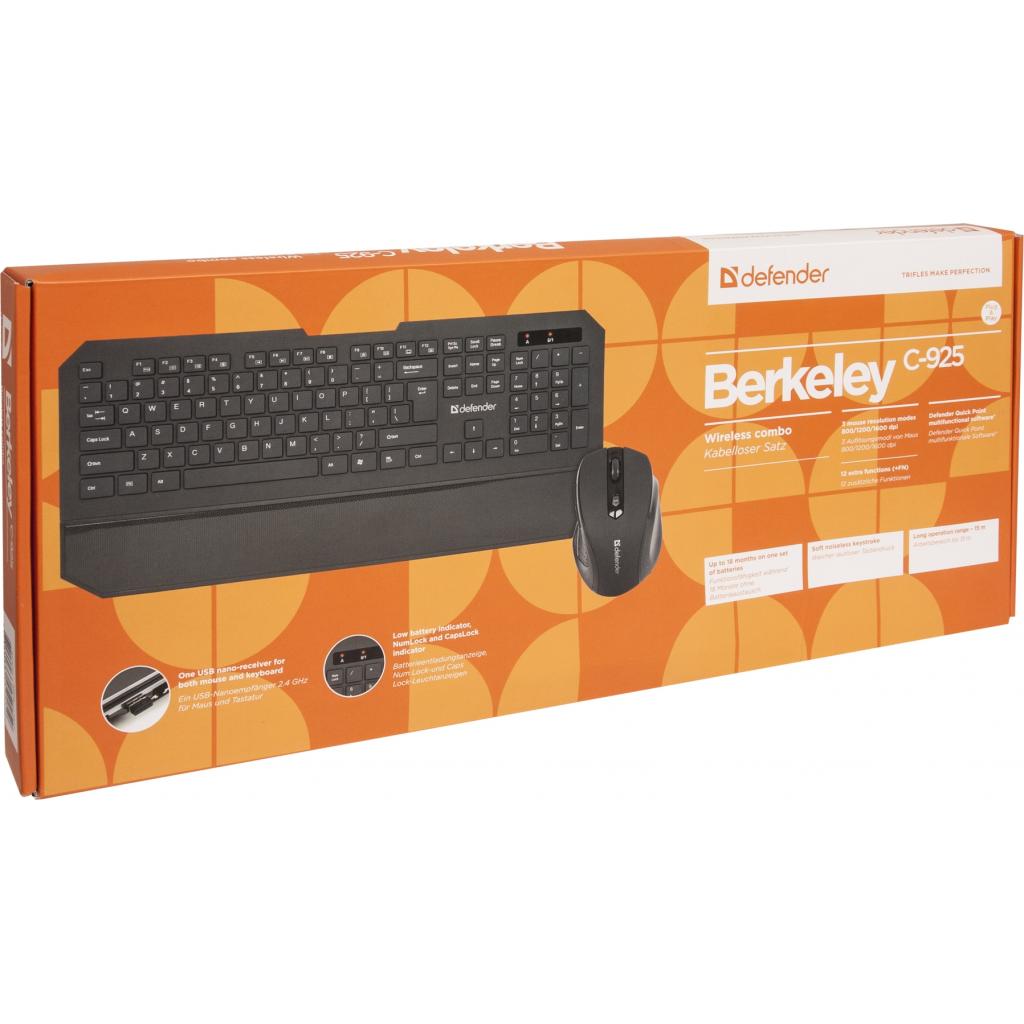Комплект Defender Berkeley C-925 Wireless kit black (45925) - зображення 2