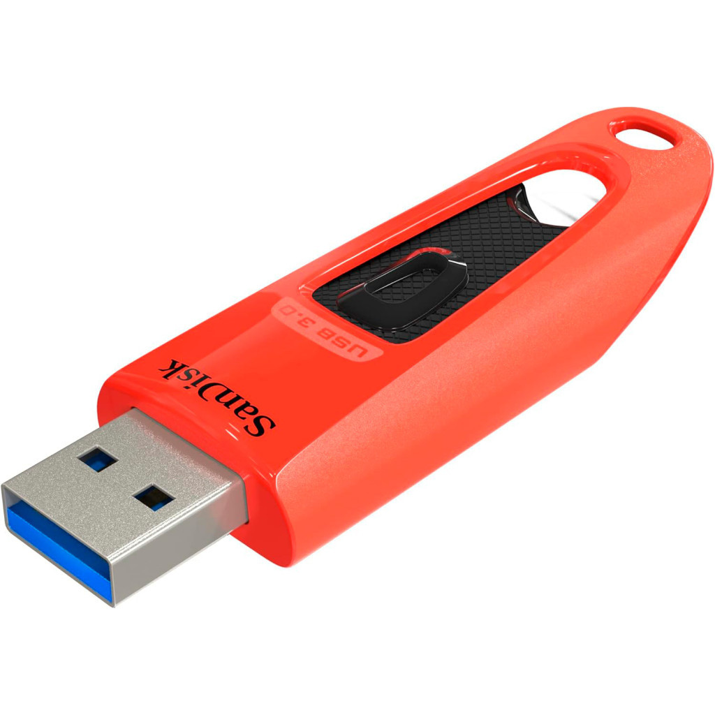 USB флеш накопичувач SanDisk 64GB Ultra Red USB 3.0 (SDCZ48-064G-U46R) - зображення 2