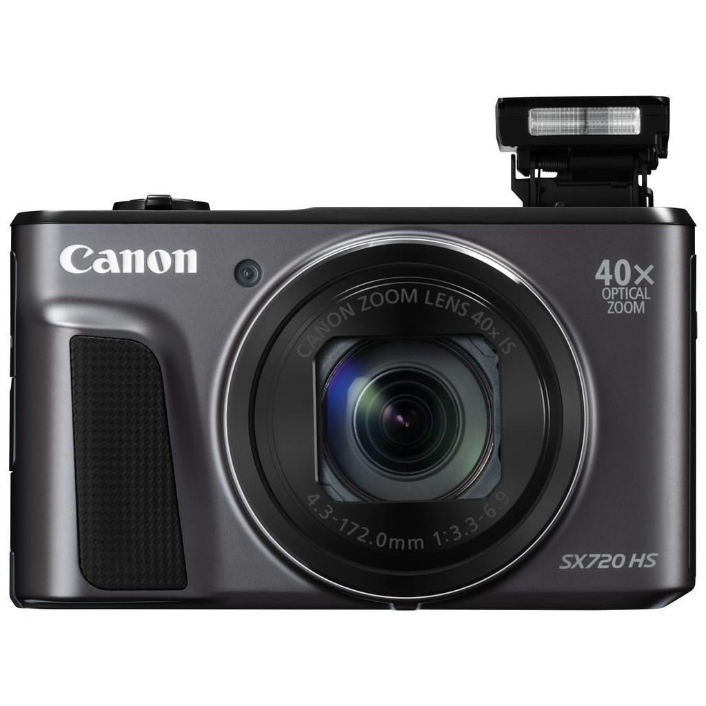 Цифровий фотоапарат Canon PowerShot SX720HS Black (1070C015AA) - зображення 6