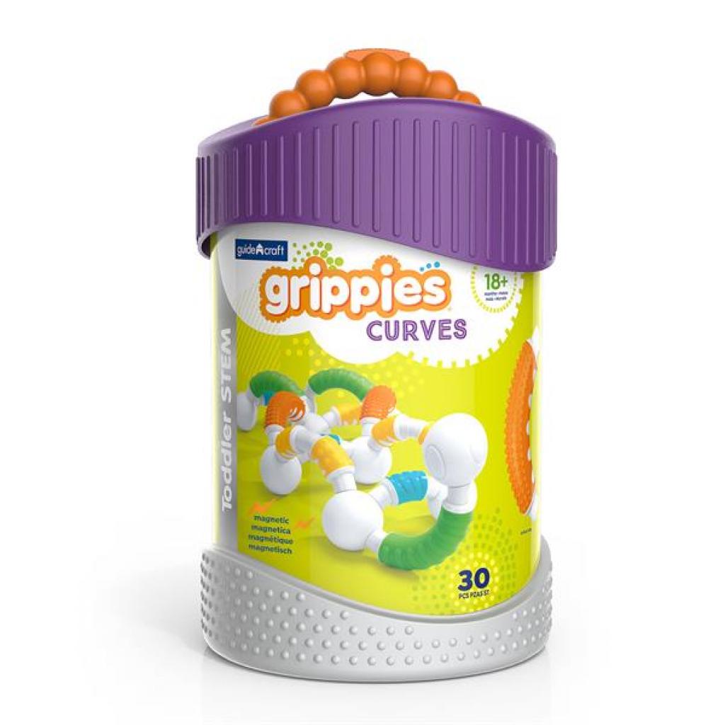Конструктор Guidecraft Grippies Curves, 30 деталей (G8320) - зображення 8