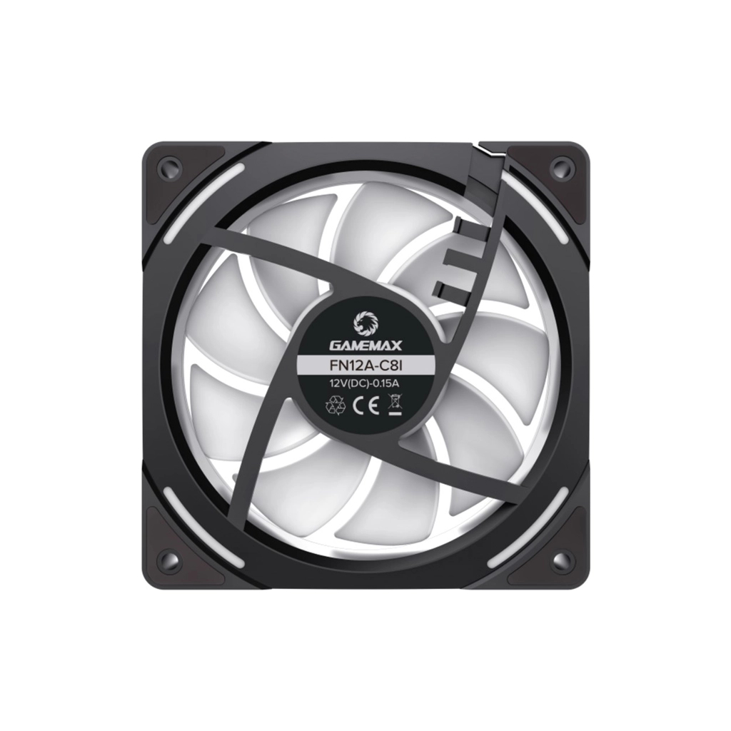 Кулер до корпусу Gamemax FN12A-C8I - зображення 4