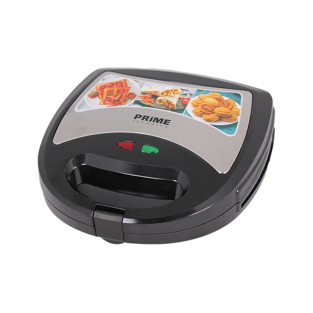 Сендвічниця PRIME Technics PMM 703 BN - зображення 1