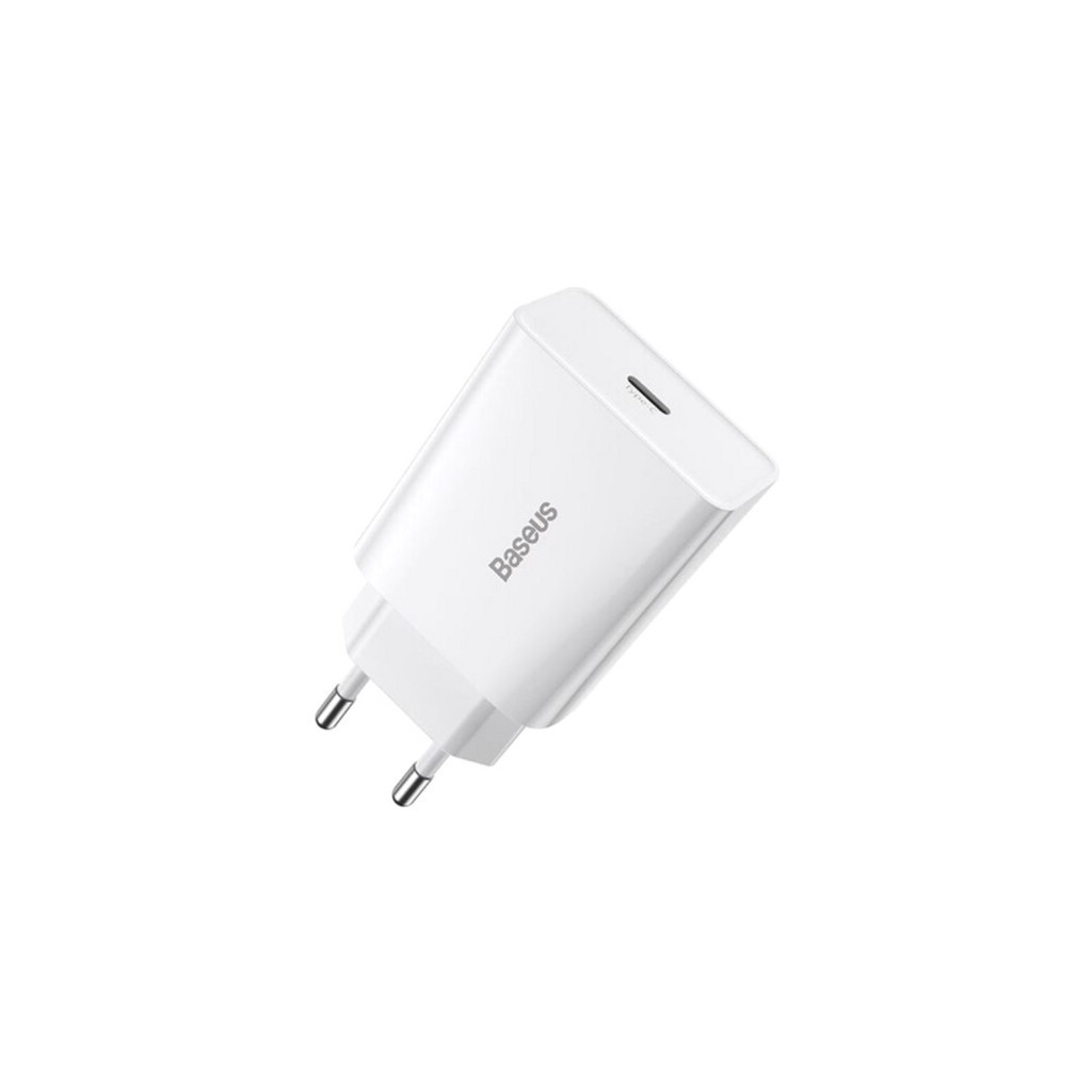 Зарядний пристрій Baseus Speed Mini Quick Charger White (CCFS-SN02) - зображення 3