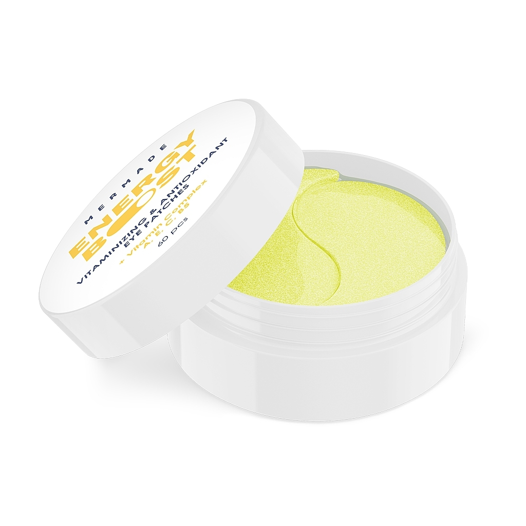Патчі під очі Mermade Vitamin Complex A, E, C, B5 Вітамінізовані гідрогелеві 60 шт. (4823122901255) - изображение 3