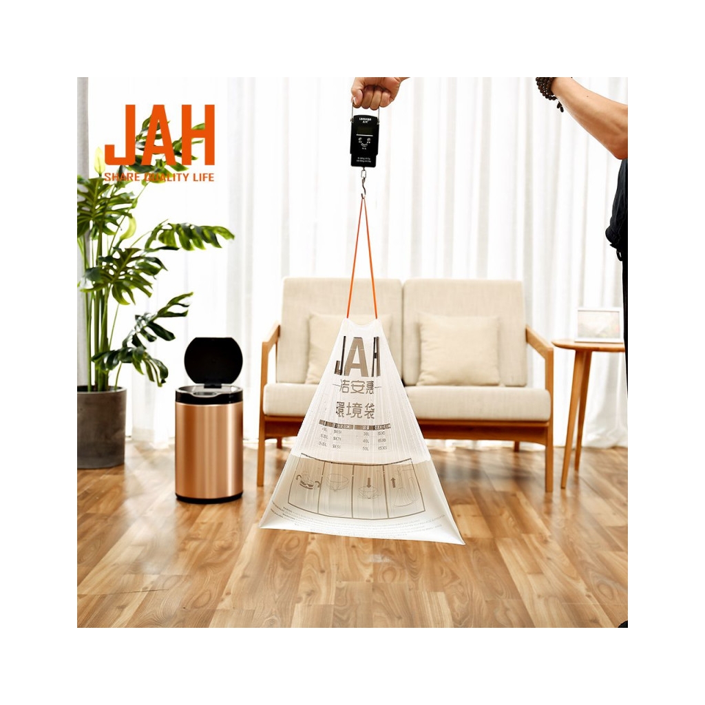 Пакети для сміття JAH для відер до 30 л (55х70 см) із затяжками 15 шт. (6305) - зображення 5