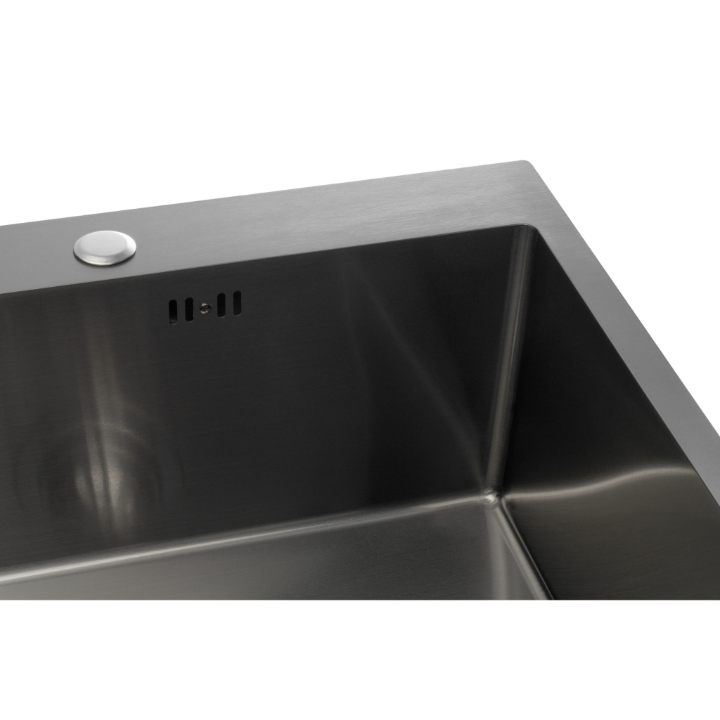 Мийка кухонна GRANADO Villena S201 black (GS03201B) - зображення 5
