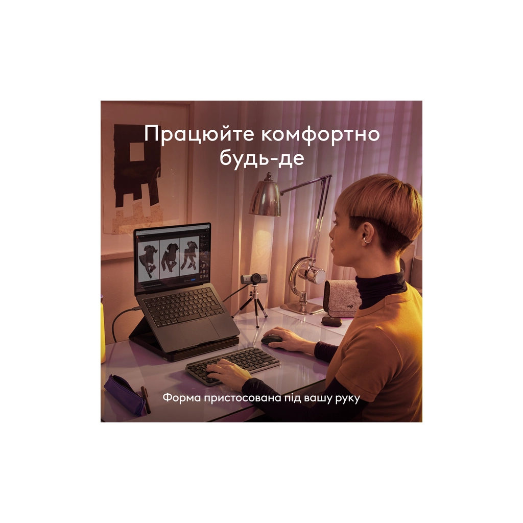 Мишка Logitech MX Anywhere 3S для MAC Wireless Space Grey (910-006947) - зображення 9