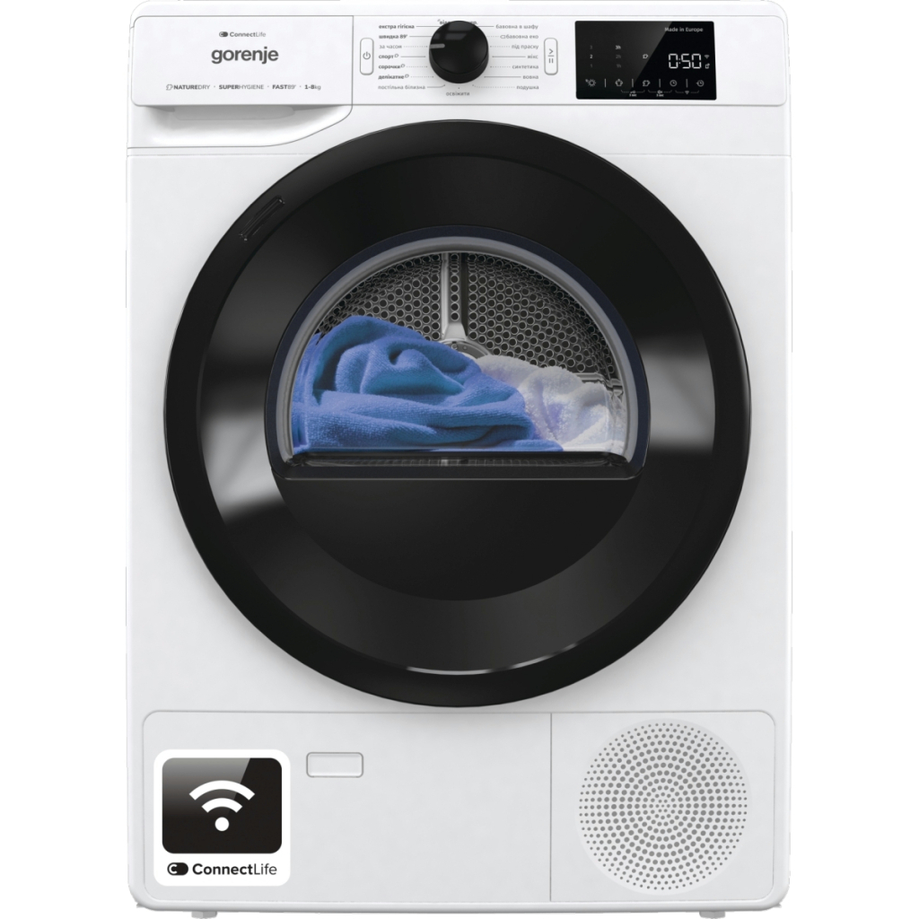 Сушильна машина Gorenje DPNE 83 GNLWIFI/UA (DPNE83GNLWIFI/UA) - picture 1