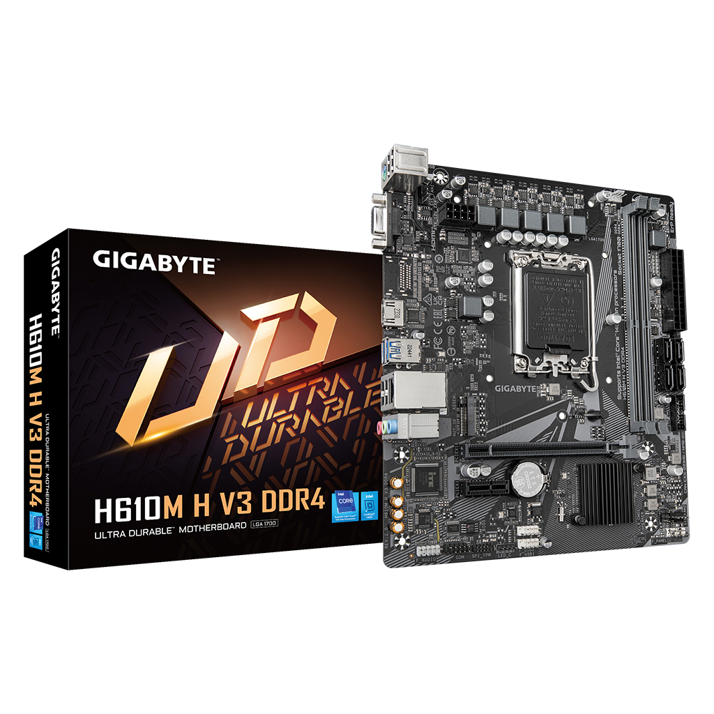 Материнська плата GIGABYTE H610M H V3 DDR4 - зображення 5