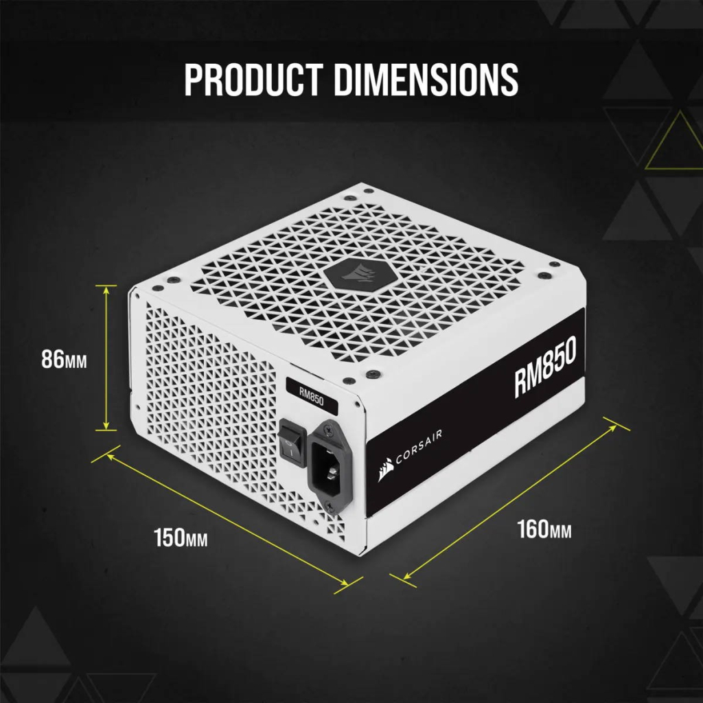 Блок живлення Corsair 850W RM850 White (CP-9020232-EU) - изображение 8