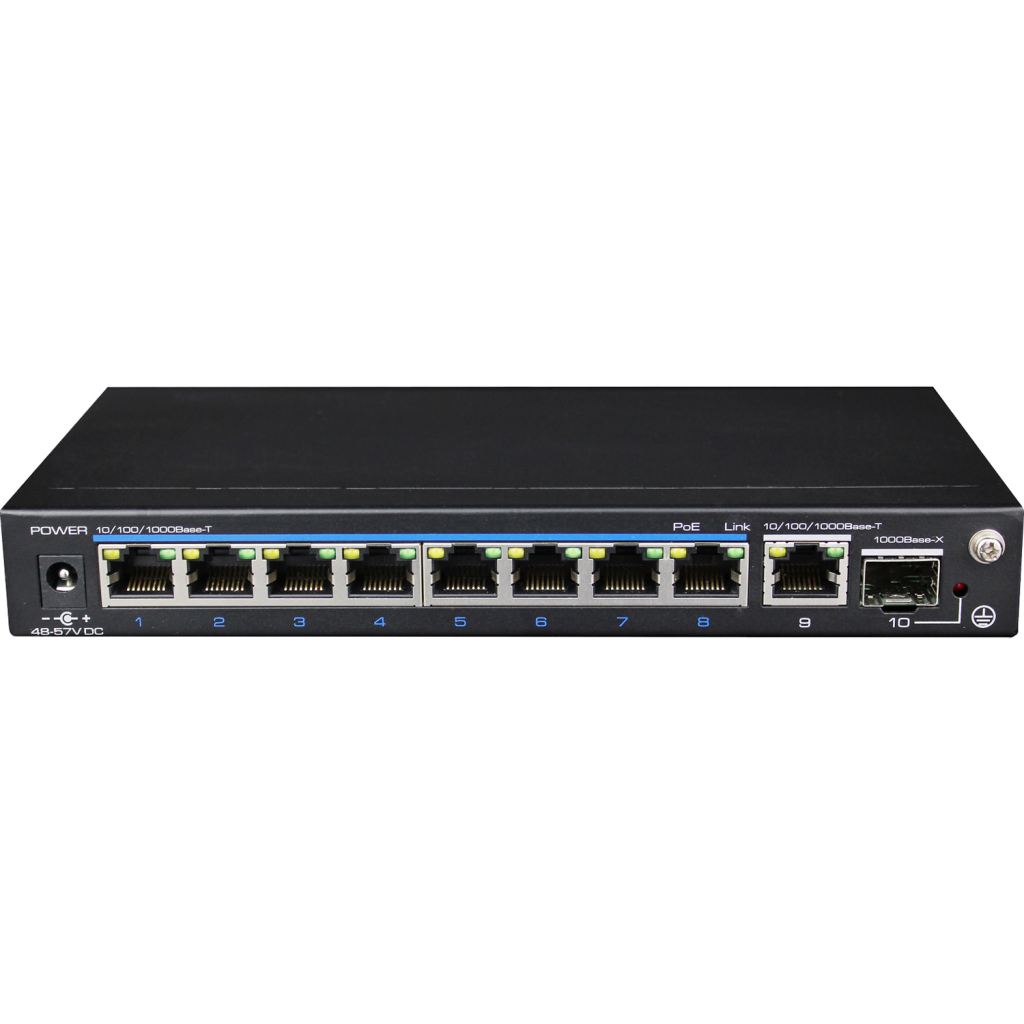 Комутатор мережевий Utepo UTP3-GSW0802-TSP120 - зображення 1