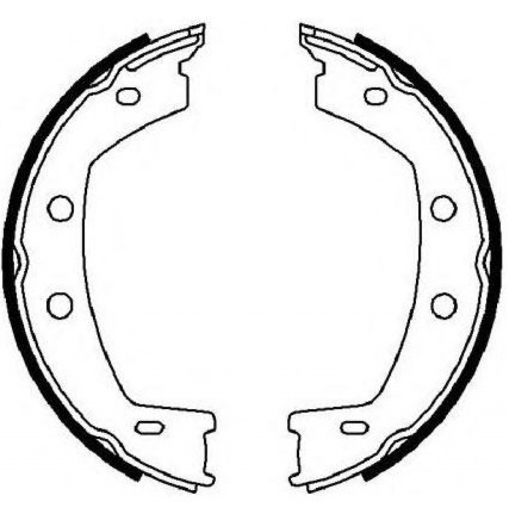 Гальмівні колодки Bosch 0 986 487 732 - зображення 1