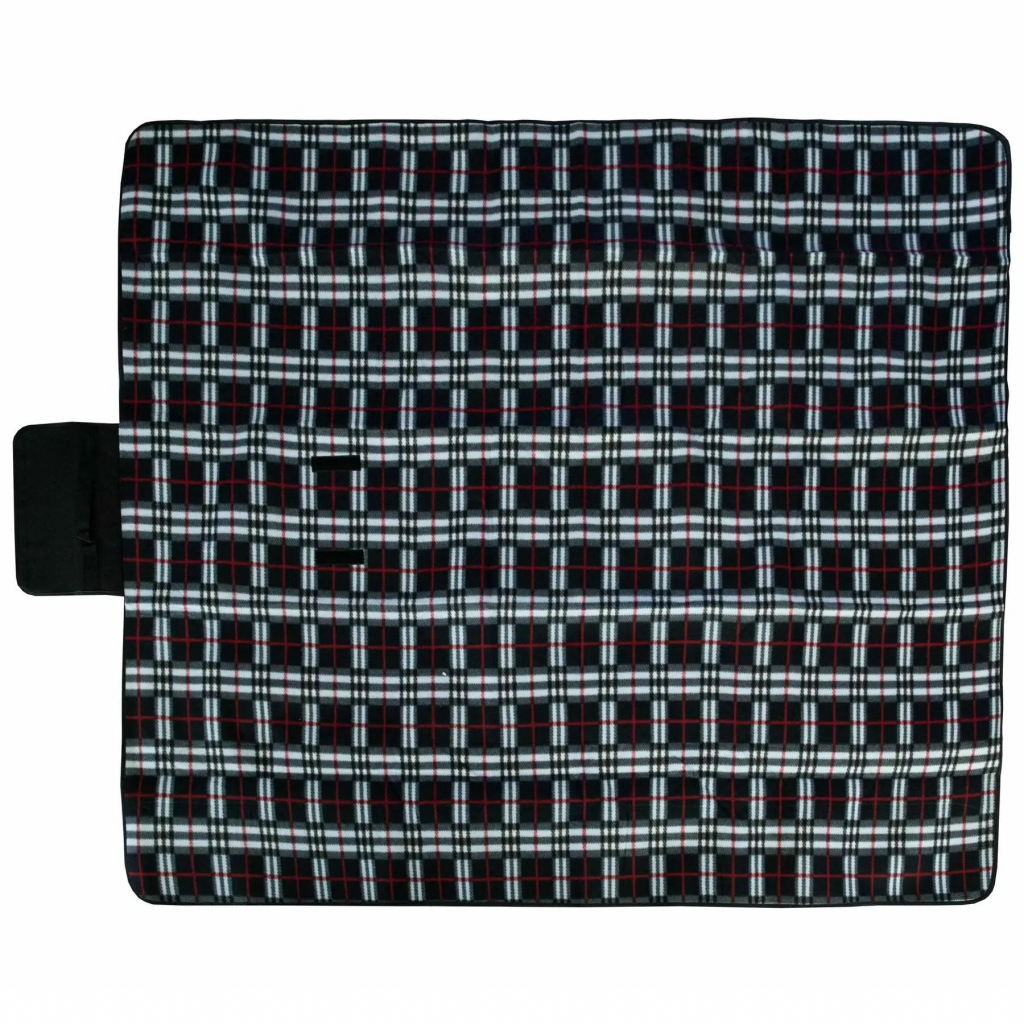 Туристичний килимок Tramp флісовий 150х135см Black (TRS-057.16) - зображення 2