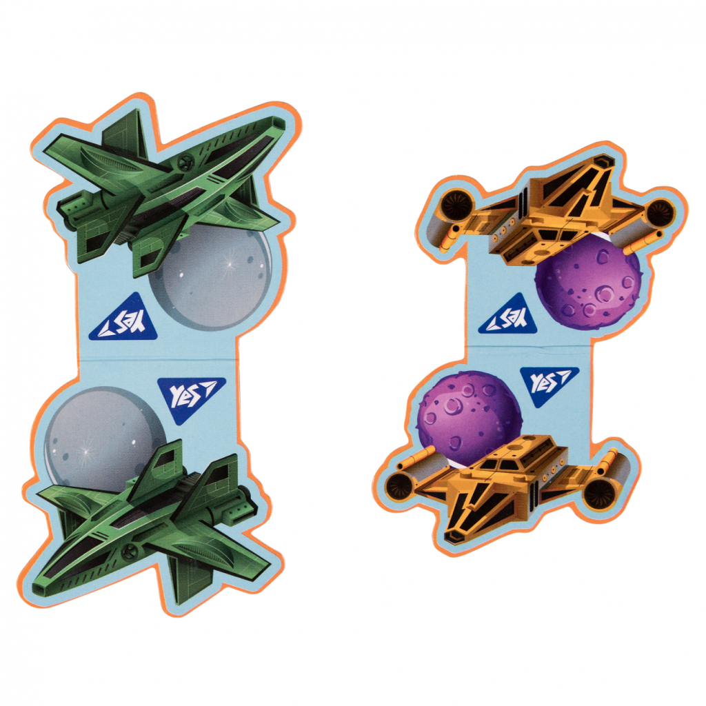 Закладки для книг Yes магнітні Super Space, 2шт (708116) - зображення 3