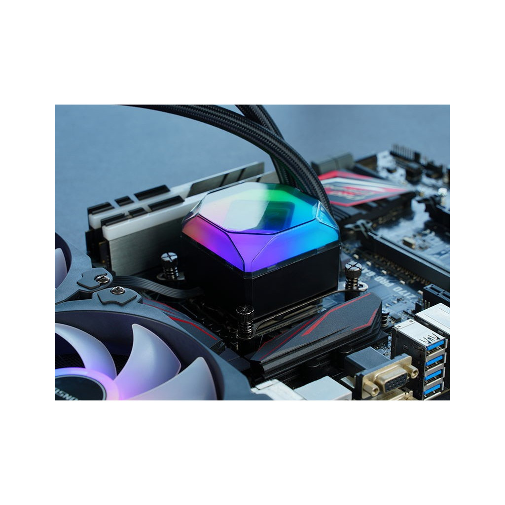 Система рідинного охолодження JONSBO TW6-360 ARGB Black - зображення 7