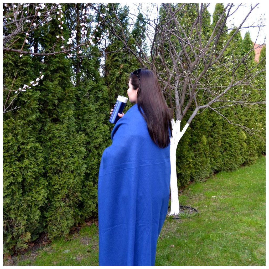 Плед Bergamo подушка Mild флісовий 150 х 180 см Темно-синій (202312pl-44) - зображення 5