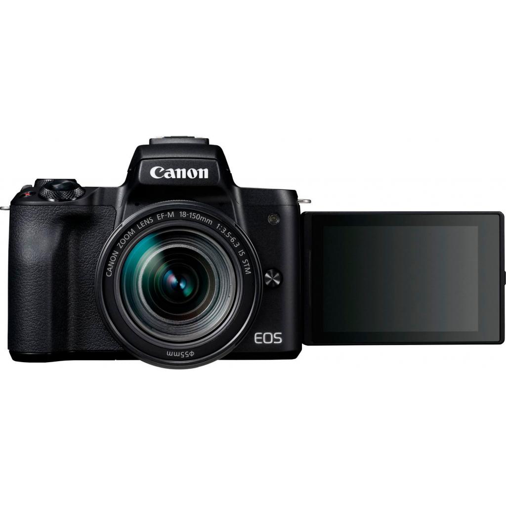 Цифровий фотоапарат Canon EOS M50 18-150 IS STM Kit Black (2680C056) - зображення 6
