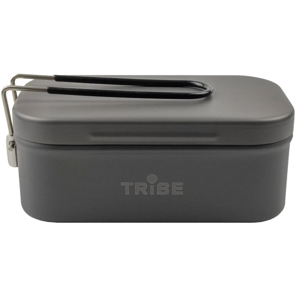 Миска туристична Tribe Lunch Box Alu T-FG-0016-grey, , шт (T-FG-0016-grey) - зображення 1