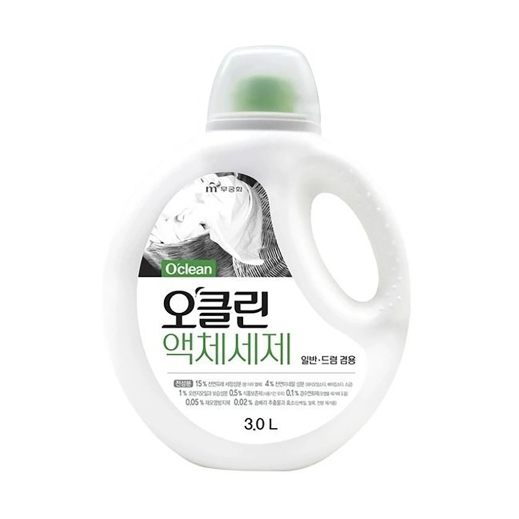 Гель для прання Mukunghwa O'Clean Liquid Laundry Detergent 3 л (8801173701327) - изображение 1