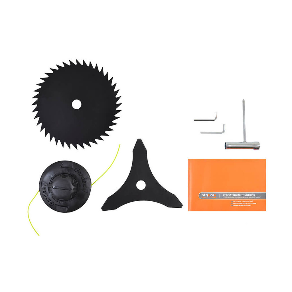 Тример садовий SEQUOIA бензинова 2.2 кВт, ніж і волосінь, 9кг. (SPB5230PRO) - зображення 12