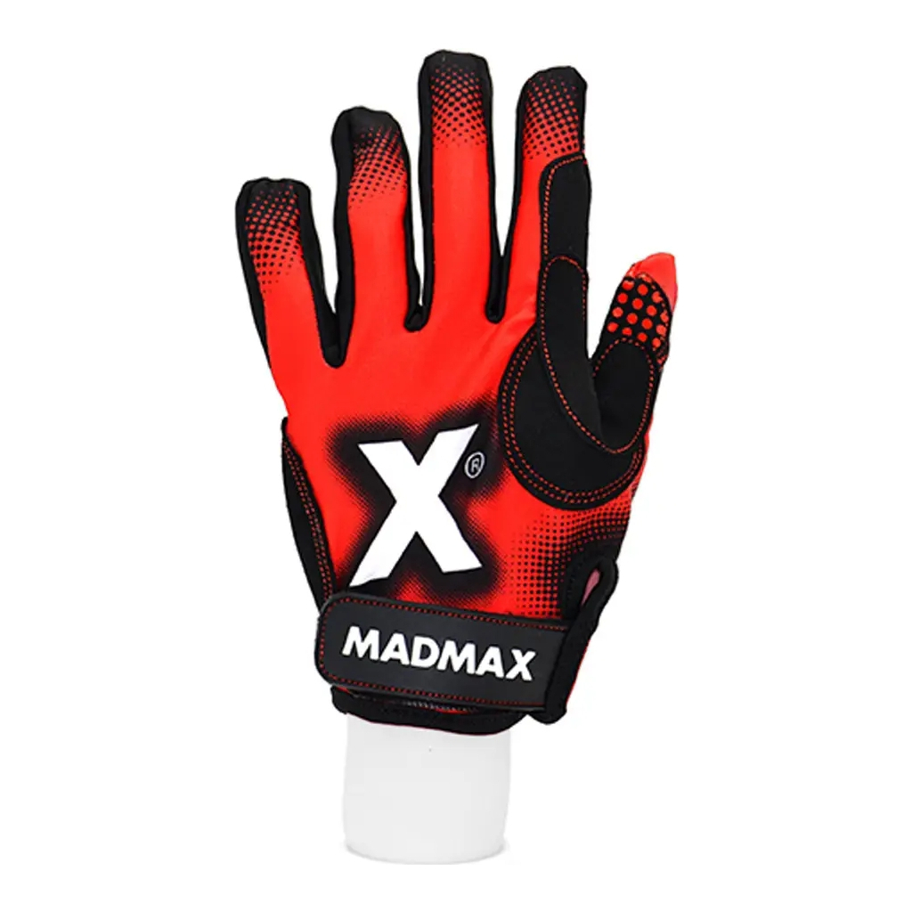 Рукавички для фітнесу MadMax MXG-101 X Gloves Black/Grey/Red L (MXG-101-RED_L) - зображення 2