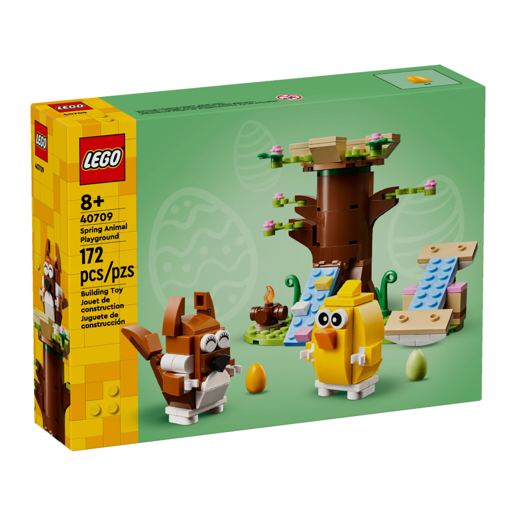 Конструктор LEGO Iconic Весняний майданчик для тварин (40709) - зображення 1