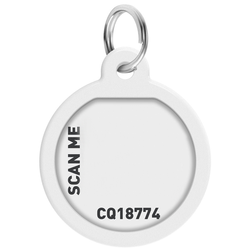 Адресник для тварин WAUDOG Smart ID з QR паспортом "Супермен вінтаж", круг 25 мм (0625-1011ru-eng) - зображення 3