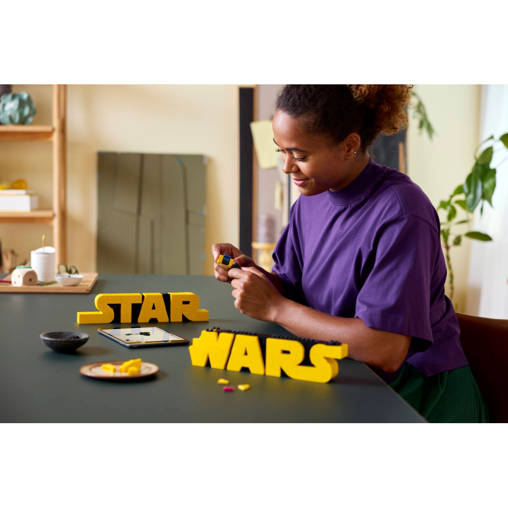 Конструктор LEGO Star Wars Логотип з кубиків Зоряні війни (75407) - зображення 7