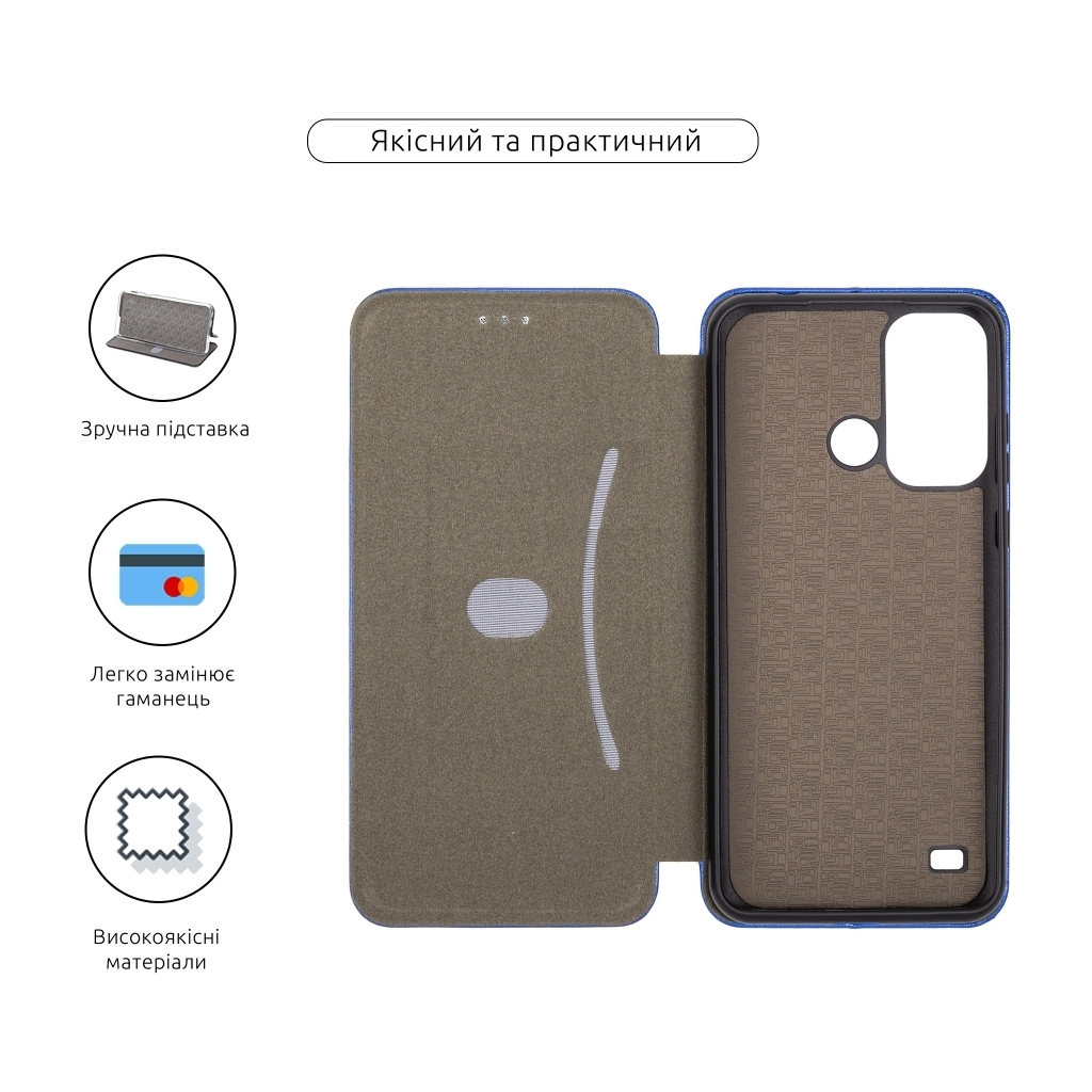 Чохол до мобільного телефона Armorstandart G-Case ZTE Blade A53 Blue (ARM68855) - зображення 3