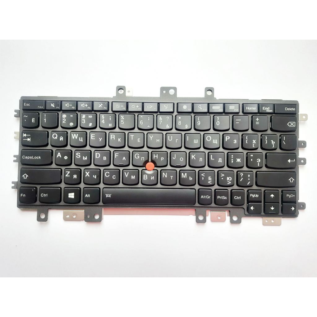 Клавіатура ноутбука Lenovo ThinkPad X1 Helix2 черн с черн с подсв ТП UA (A46202) - зображення 1
