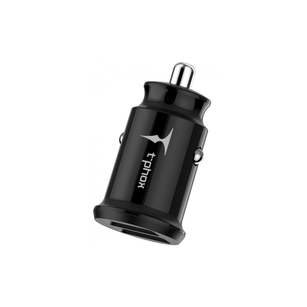Зарядний пристрій T-Phox Charger Set 2.4A Dual+MicroUSB cable 1.2m (Black) (T-S09 SET M B) - зображення 3