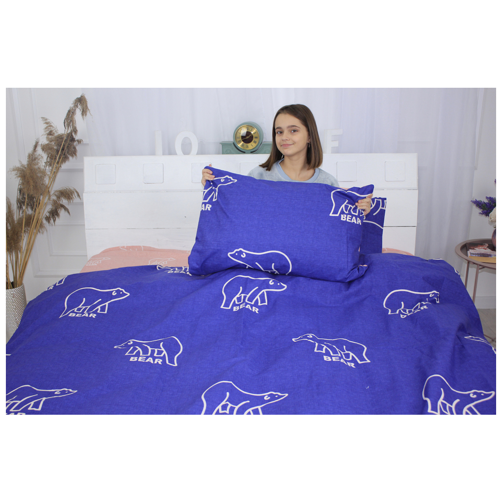 Постільна білизна MirSon Бязь Premium 17-0217 Debora полуторна (2200001881242) - зображення 5
