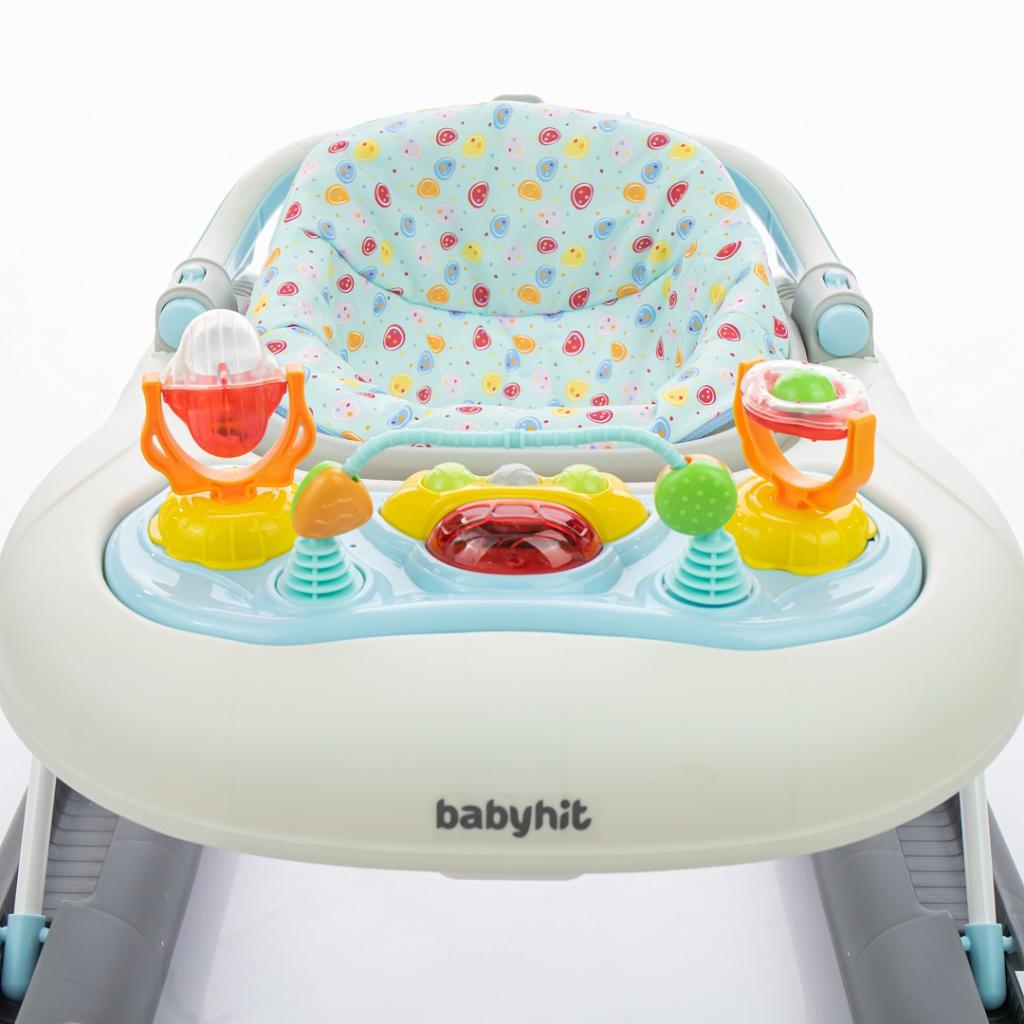 Ходунки BabyHit BG-1113 Step By Step Grey-Blue (73785) - зображення 4