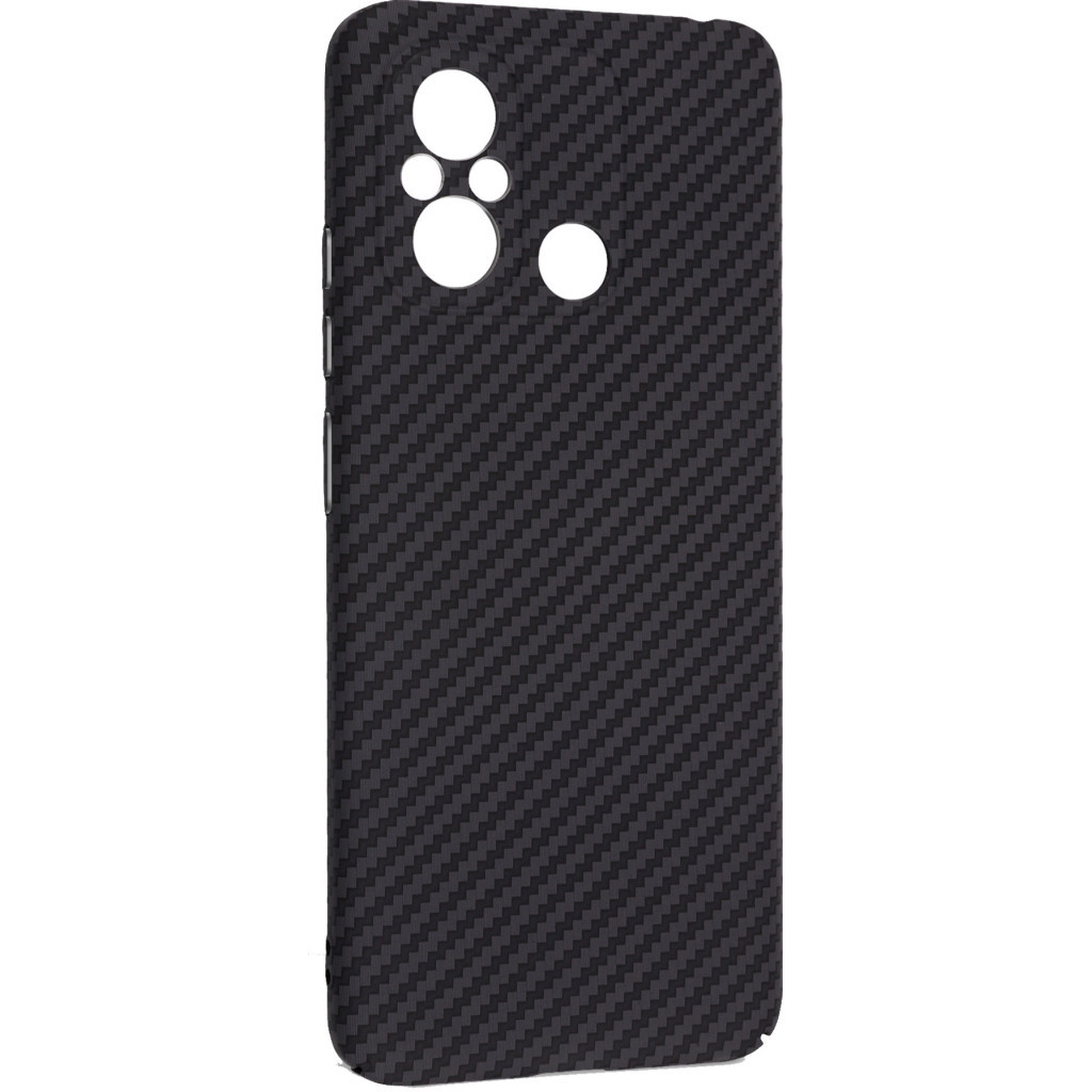 Чохол до мобільного телефона Armorstandart LikeCarbon Xiaomi Redmi 12C Black (ARM71943) - зображення 2