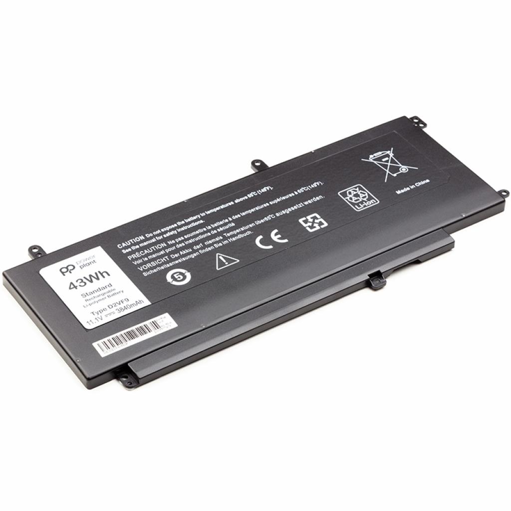Акумулятор до ноутбука DELL Inspiron 15 7547 (D2VF9) 11.1V 3840mAh PowerPlant (NB441112) - зображення 2