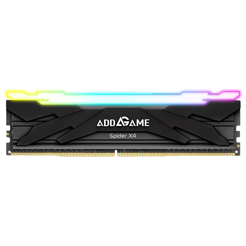 Модуль пам'яті для комп'ютера DDR4 8GB 3200 MHz Spider X4 AddLink (AG8GB32C16X4UB) - зображення 1