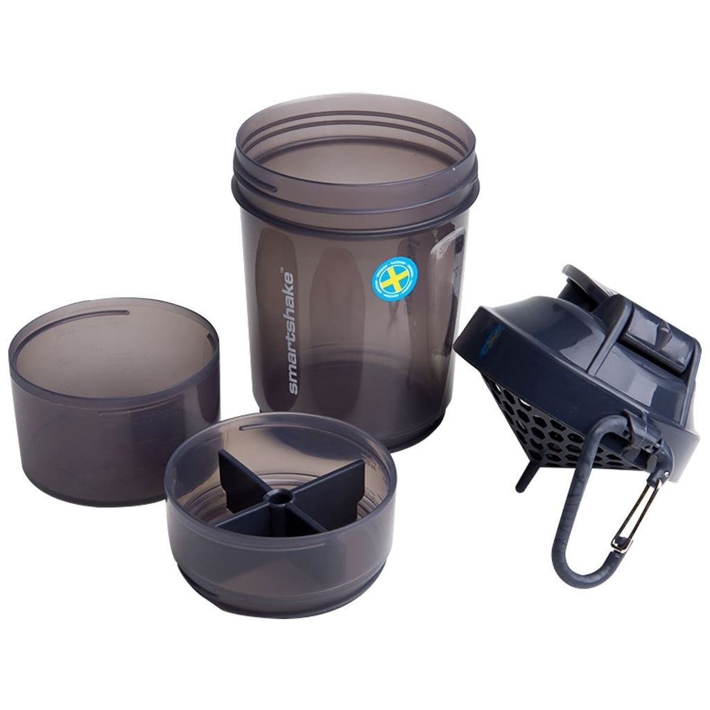 Шейкер спортивний SmartShake Original2GO 600ml Black (10560802) - зображення 5