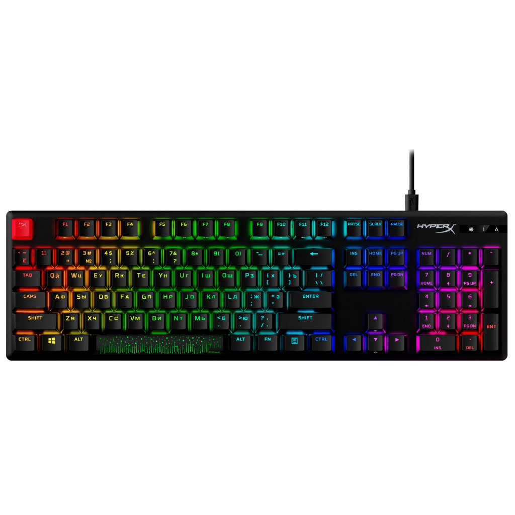 Клавіатура HyperX Alloy Origins PBT HX Red (639N3AA) - зображення 6