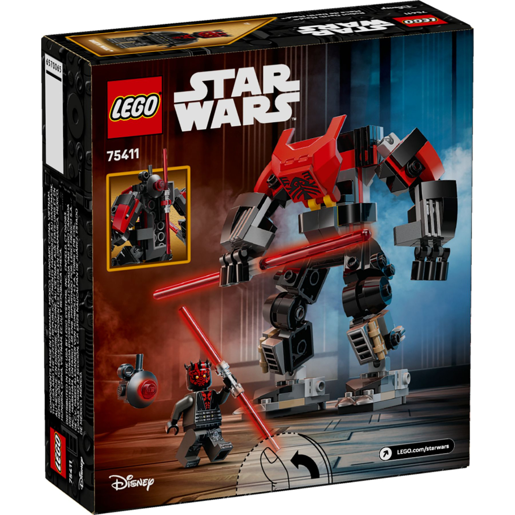 Конструктор LEGO Star Wars Робот Дарта Молла (75411) - зображення 6