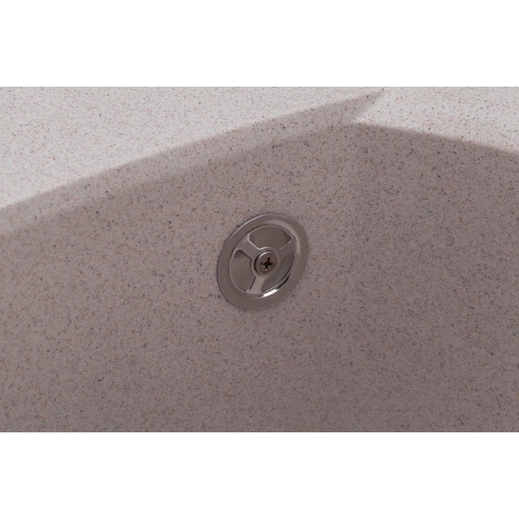Мийка кухонна GRANADO RONDA terra з сифоном (470*490mm.) (gr2203) - изображение 7