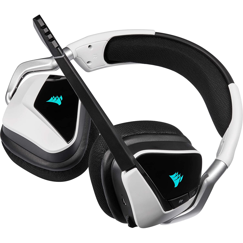 Навушники Corsair Void RGB Elite Wireless White (CA-9011202-EU) - зображення 7