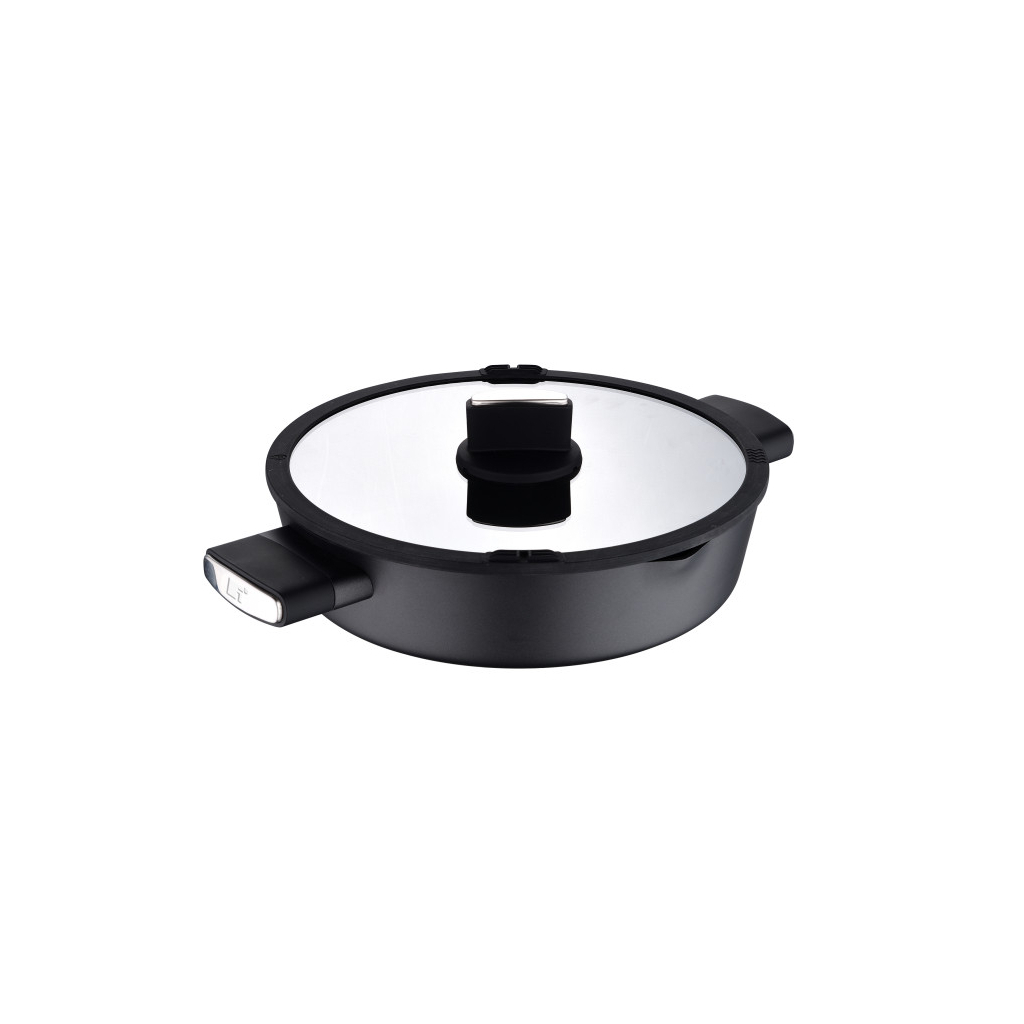 Сотейник Bergner Ion з кришкою 3.37 л (BG-35803-BK) - зображення 1