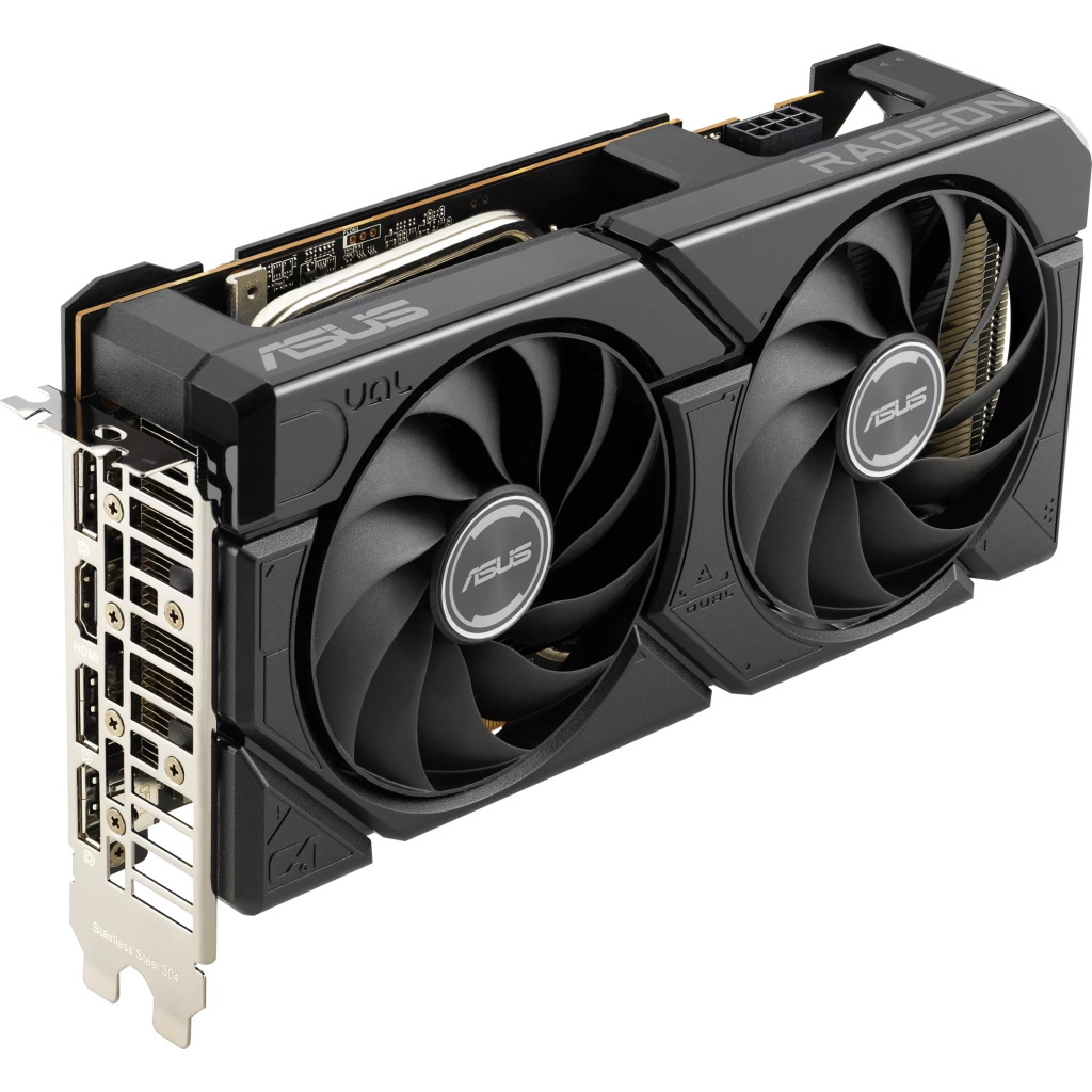 Відеокарта ASUS Radeon RX 7600 8Gb DUAL OC EVO (DUAL-RX7600-O8G-EVO) - зображення 4