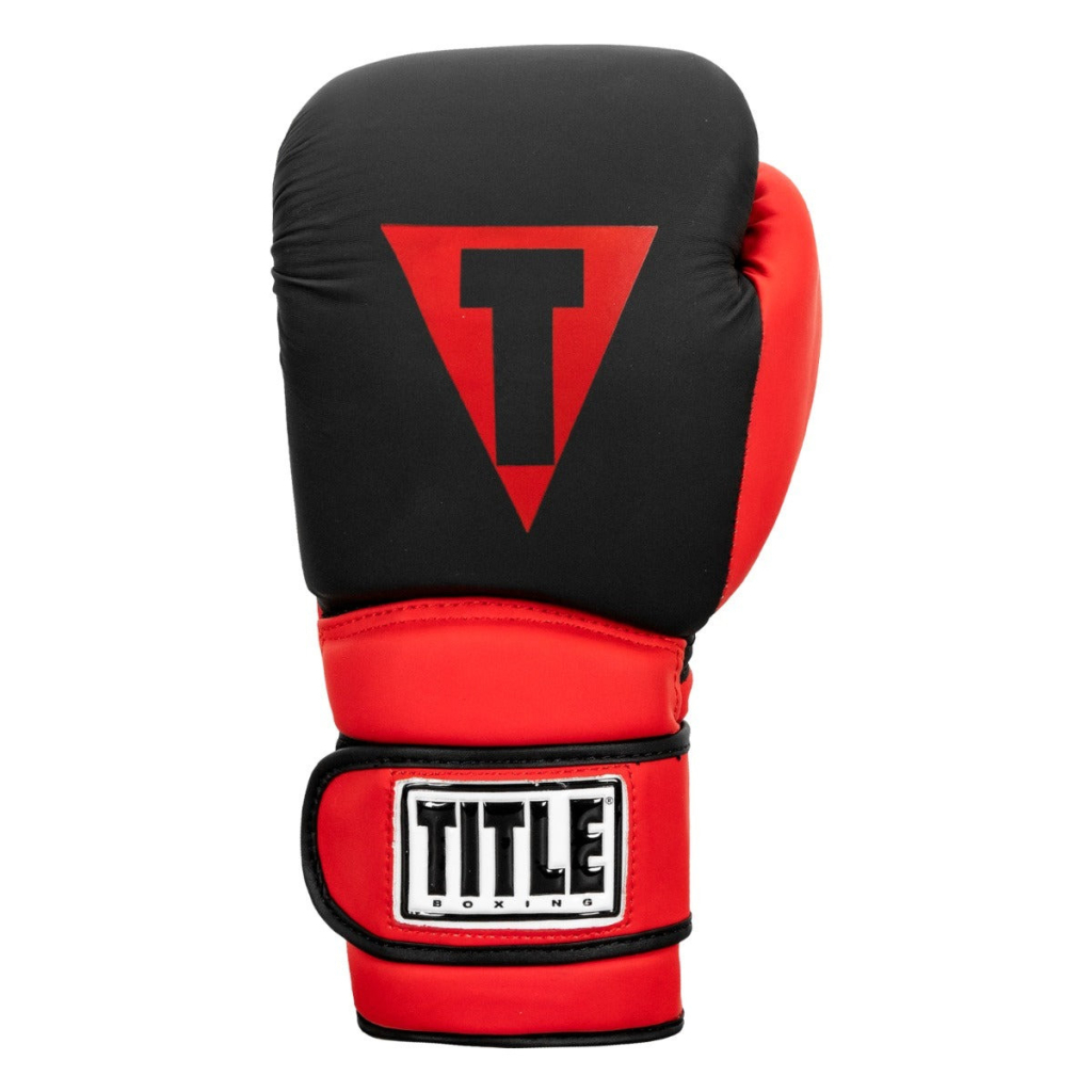 Боксерські рукавички Title Boxing Guts and Glory Black/Red L 14oz (GGBG L BK/RD) - зображення 6