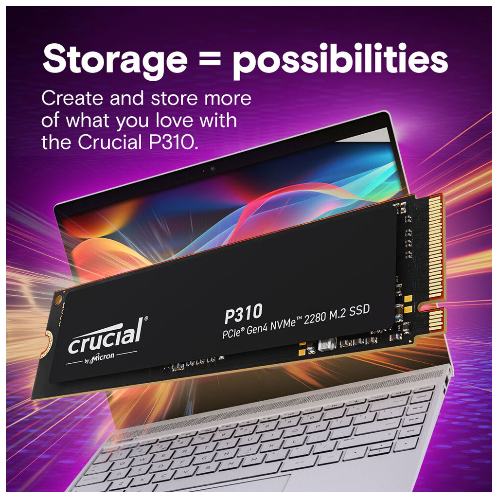 Накопичувач SSD M.2 2280 1TB P310 Micron (CT1000P310SSD8) - зображення 7