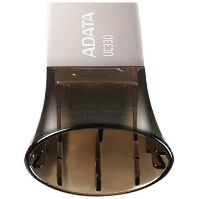 USB флеш накопичувач ADATA 8GB UC330 Black USB 2.0 OTG (AUC330-8G-RBK) - зображення 5
