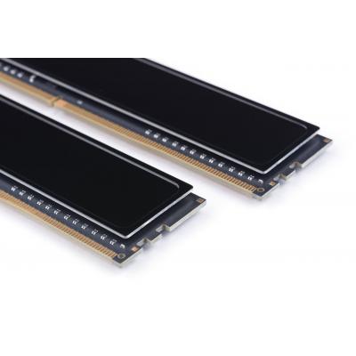 Модуль пам'яті для комп'ютера DDR4 16GB (2x8GB) 2400 MHz Black eXceleram (ED416247AD) - зображення 5