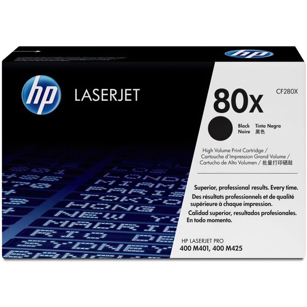 Картридж HP LJ  80X Pro400 M401/Pro 400 MFP M425 (CF280X) - зображення 1