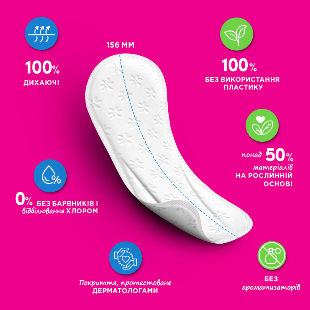 Щоденні прокладки Carefree Cotton Feel Flexiform Без аромату 56 шт. (3574661482194) - изображение 7