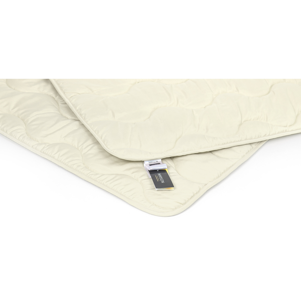 Ковдра MirSon Набір EcoSilk всесезонний №1659 Eco Light Krem (2200002655095) - зображення 7